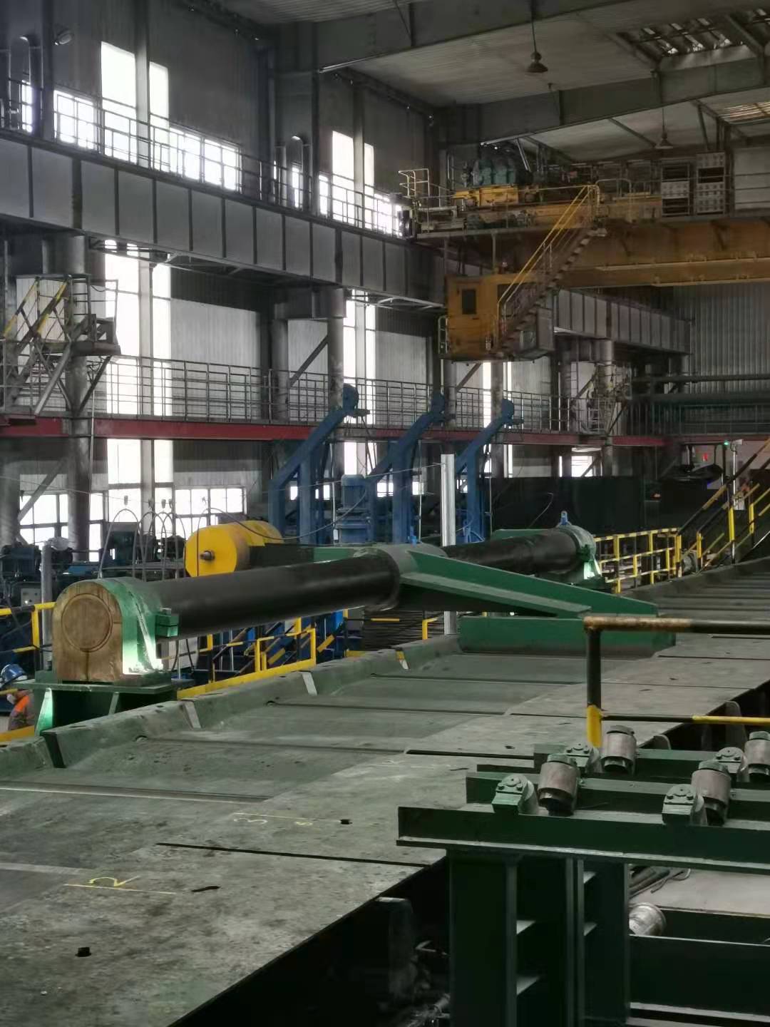 酒泉钢铁榆中公司丝杆式定尺机